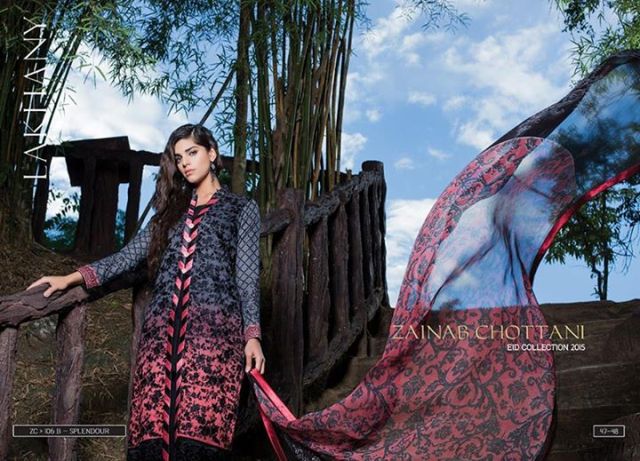 www.sticherry.com, Zainab Chottani Eid Collection 2024, Designer Eid Collection, Zainab Chottani, Lakhany Silk Mills, Sanam Saeed, eid festival 2024, zainab chottani eid dresses 2024,