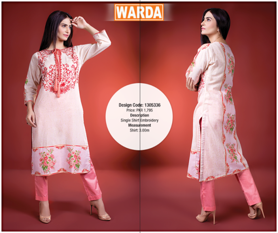 Warda Designer Collection, Warda Embroidered Eid Collection 2024, www.warda.com.pk, warda eid dresses 2024