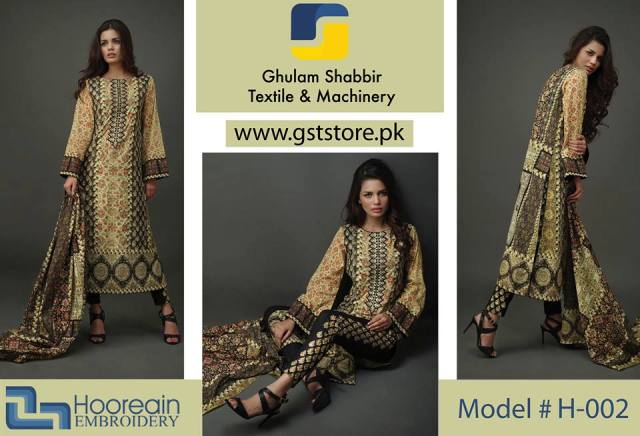 Hooreain Embroidered Dresses 2024, www.gshabbirtextile.com, Hooreain Embroidery Collection 2024 by Ghulam Shabbir Textile, Hooreain Embroidery Collection 2024, Ghulam Shabbir Textile, Hooreain Lawn Embroidery Dresses Collection 2024, Lawn Embroidery Dresses Collection 2024, Pakistani clothing brand