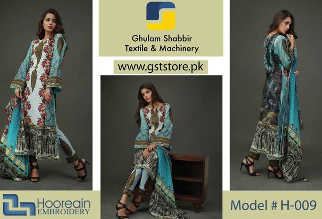 Hooreain Embroidered Dresses 2024, www.gshabbirtextile.com, Hooreain Embroidery Collection 2024 by Ghulam Shabbir Textile, Hooreain Embroidery Collection 2024, Ghulam Shabbir Textile, Hooreain Lawn Embroidery Dresses Collection 2024, Lawn Embroidery Dresses Collection 2024, Pakistani clothing brand