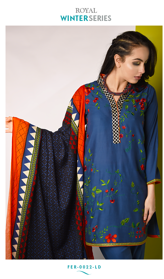 Nimsay Unstitched Winter Series 2016 2017 Collection 29