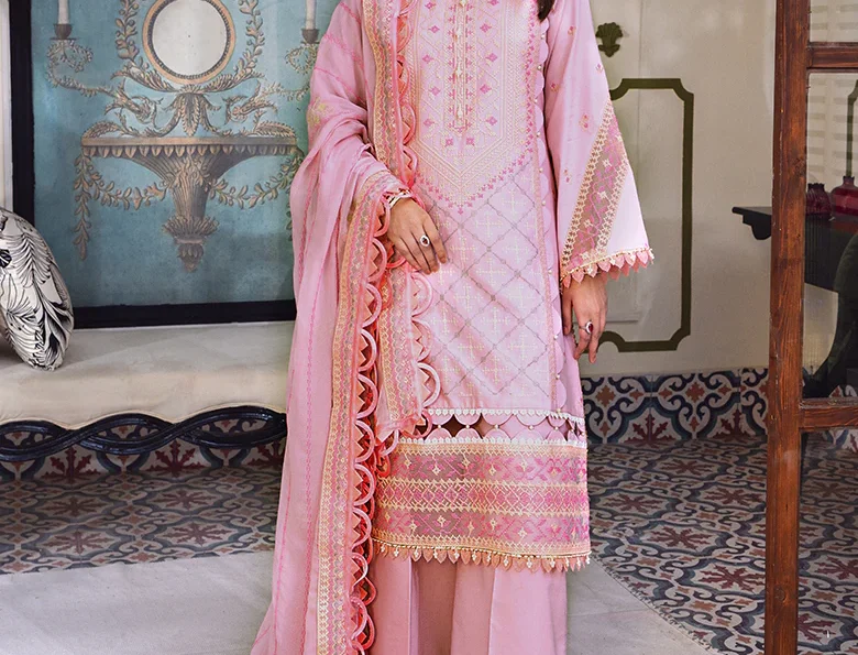 House of Lala Embroidered Lawn