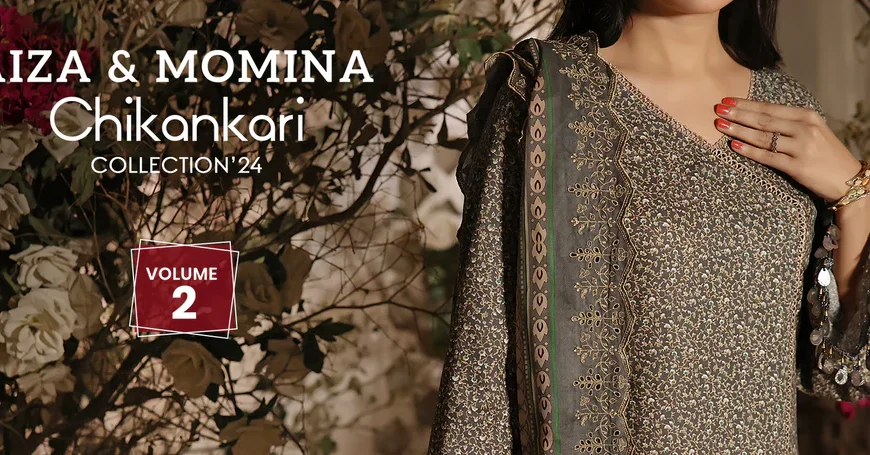 Aiza Momina Three Piece Unstitched